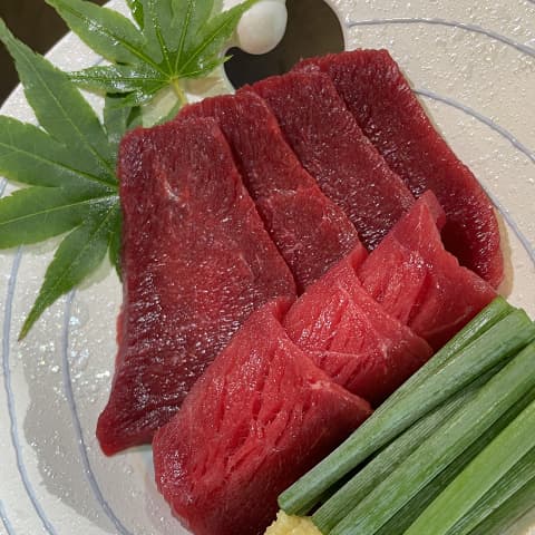 会津名物 馬刺し